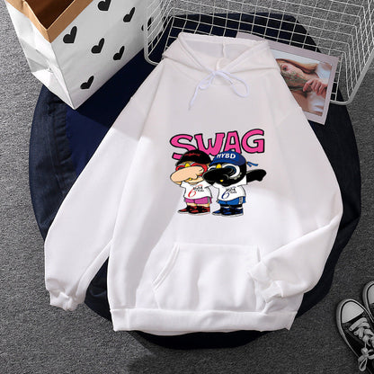Damen Hoodie Cartoon-Design Norvielle