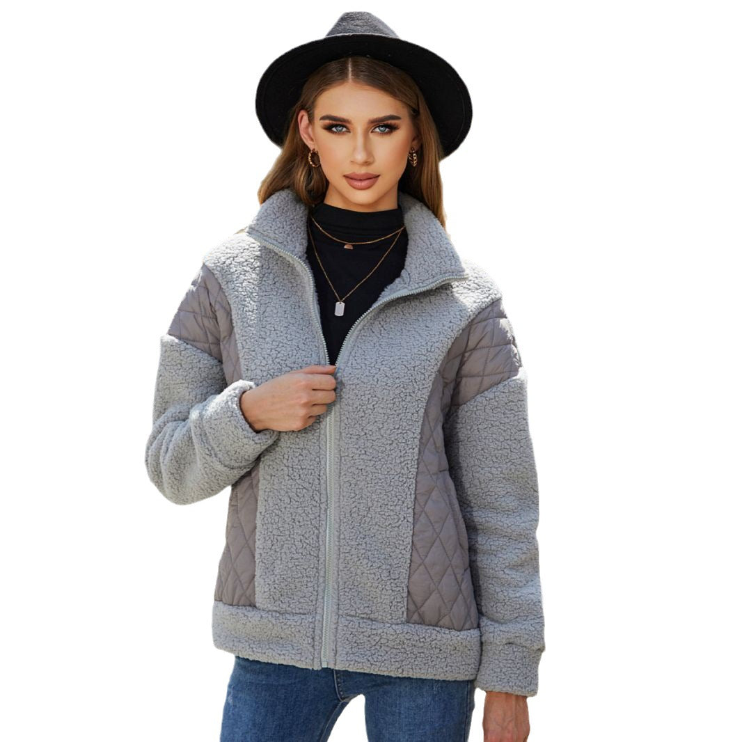 Damen Fleecejacke Steppdetails Praktische Taschen Norvielle