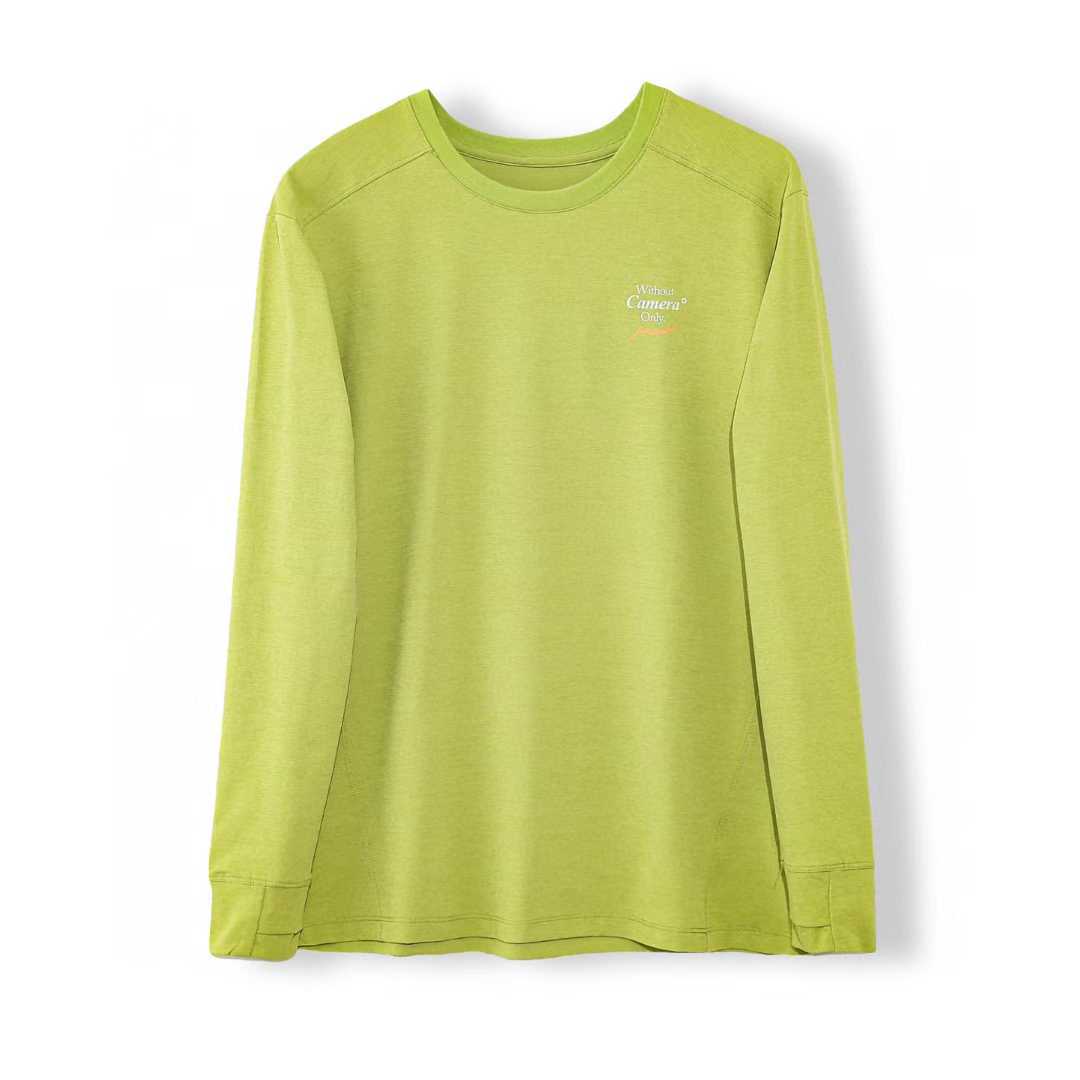 Damen Langarmshirt Sportlich Atmungsaktives Norvielle