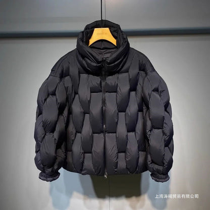 Geplüschte Pufferjacke Unisex Synthetic Füllung