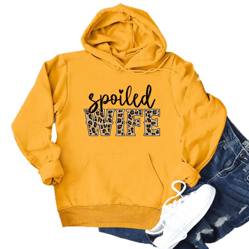 Damen Kapuzenpullover Norvielle Mit Schriftzug Elegantes Design