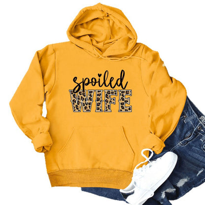 Damen Kapuzenpullover Norvielle Mit Schriftzug Elegantes Design