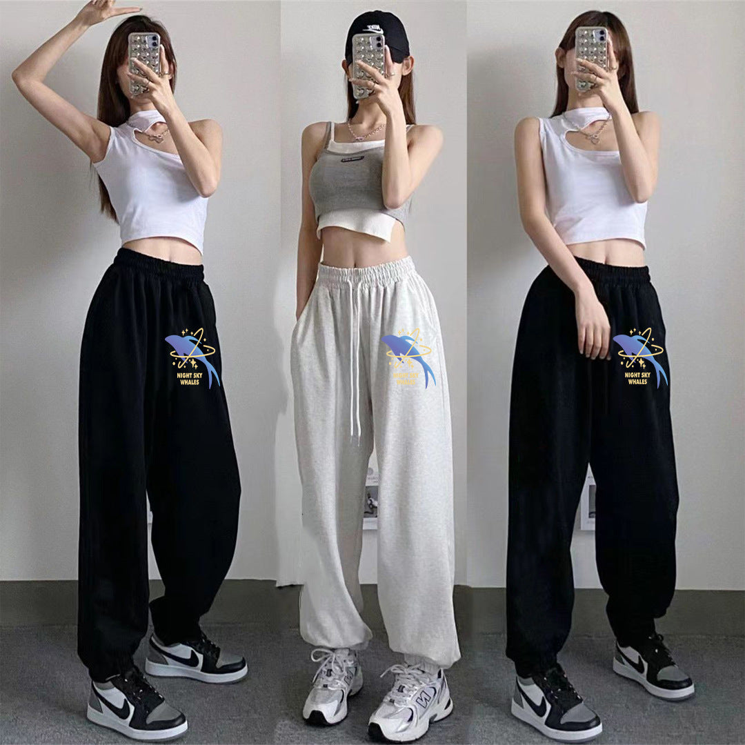 Damen Freizeithose Weit Bequem Mit Taschen