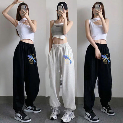 Damen Freizeithose Weit Bequem Mit Taschen
