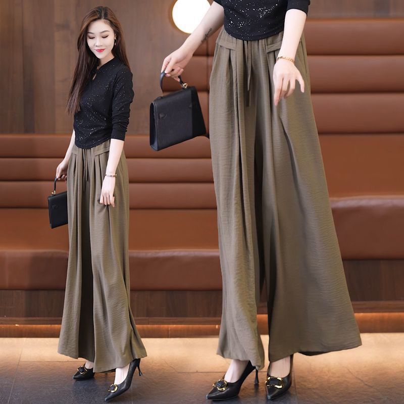 Damen Weitbein-Hose Elegantes Design