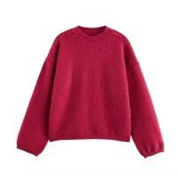 Damen Kuschelpullover Voluminöse Ärmel Norvielle - Norvielle