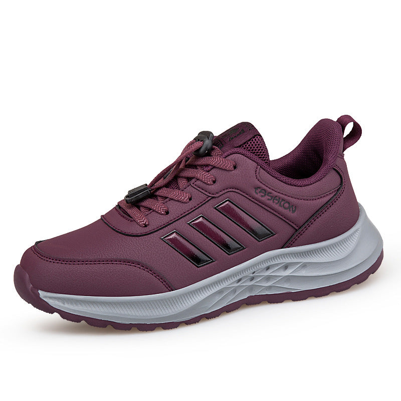 Damen Laufschuhe Schnellschnürung Profilierte Laufsohle