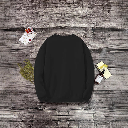 Damen Sweatshirt Surf-Club-Aufdruck Lässig Norvielle