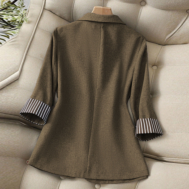 Damen Blazer Strukturierte Ärmel Norvielle