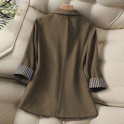 Damen Blazer Strukturierte Ärmel Norvielle