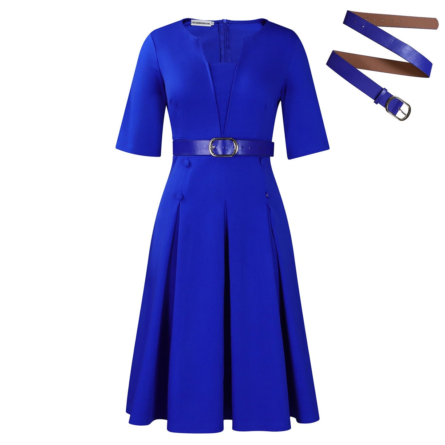 Damen Kleid Tailliert Norvielle