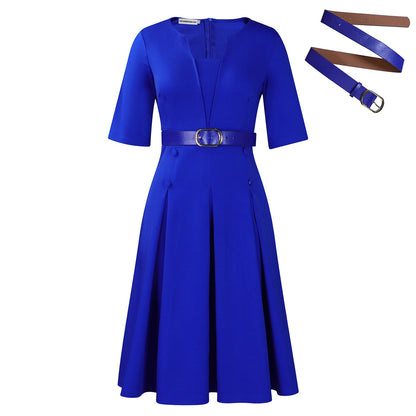 Damen Kleid Tailliert Norvielle