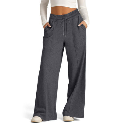 Damen Jogginghose Elastischer Bund Seitentaschen Norvielle