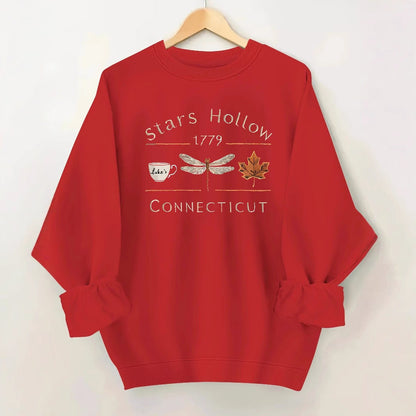 Damen Sweatshirt Stars Hollow Motiv Norvielle - Norvielle