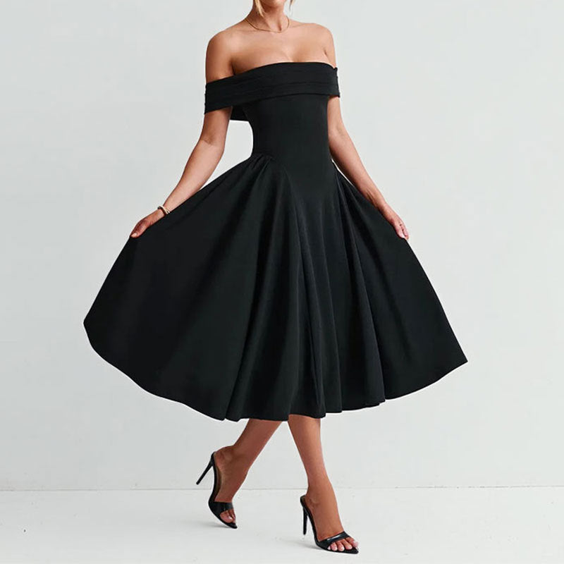 Damen Abendkleid Leopard Norvielle