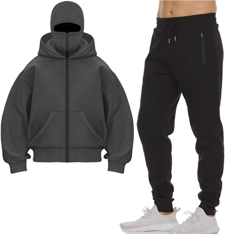 Damen Hoodiejacke Sweatjacke Norvielle Mit Reißverschluss und großen
