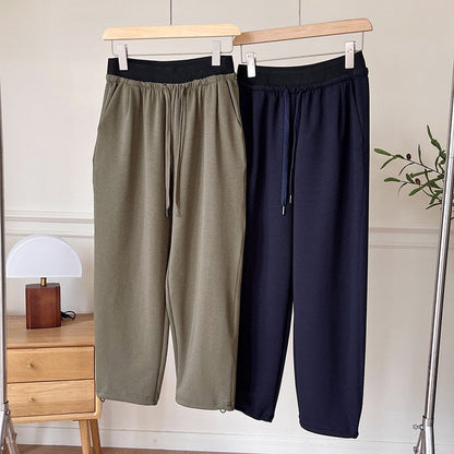 Damen Freizeithose Verstellbarer Bund Bequem