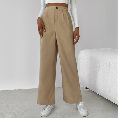 Damen Langarmshirt Cropped und Culotte-Hose Weite Bein Norvielle - Norvielle
