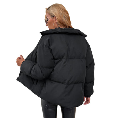 Damen Steppjacke Leicht Reißverschluss Sportlich