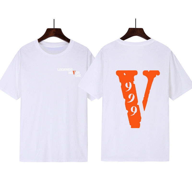 Damen Grafik T-Shirt mit originellem Schriftzug und kreativem Design - Norvielle