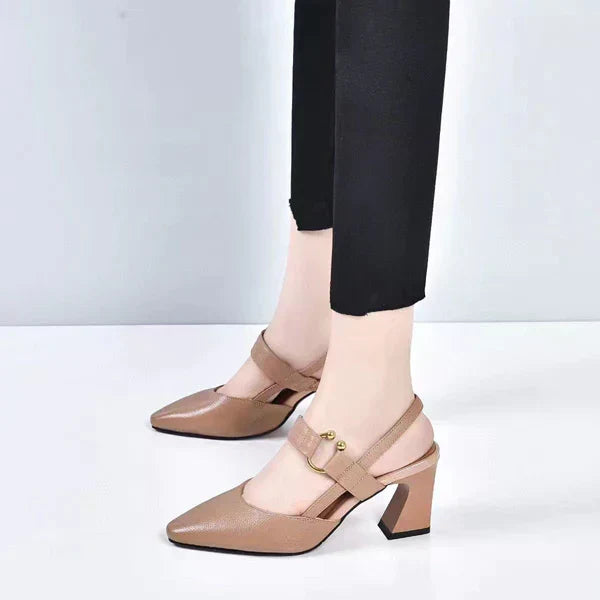 Norvielle Damen Orthopädische Sandalen mit Absatz - Norvielle