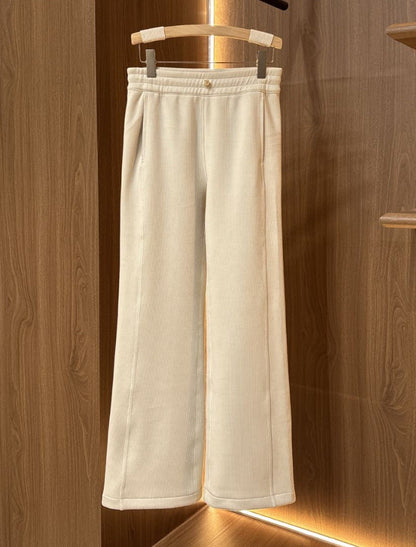 Damen Loungehose Elastisch Weit Norvielle