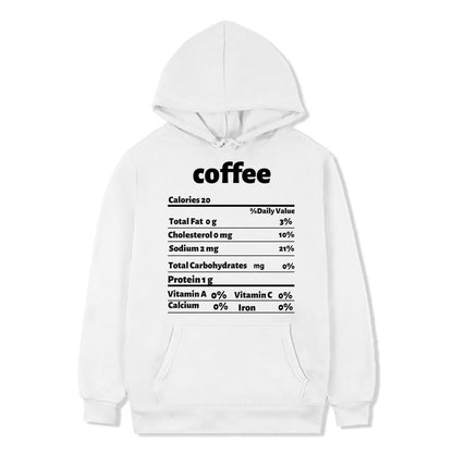 Damen Kapuzenpullover Nährwertdesign Norvielle