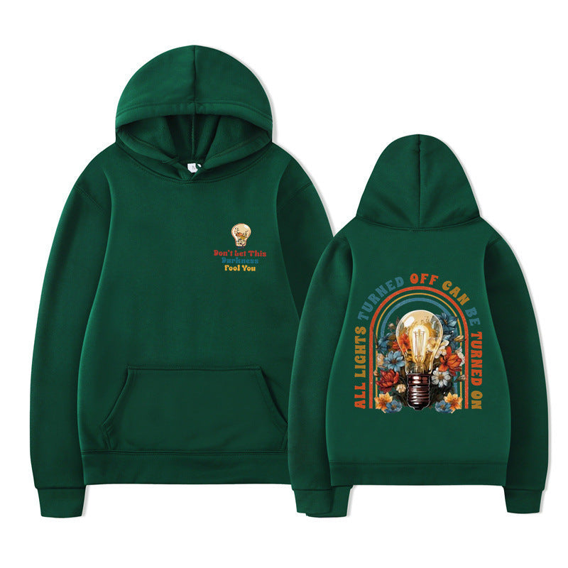 Damen Kapuzenpullover Bunt Entspannter Sitz