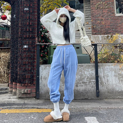 Damen Sweatpants Bequem Gummizug