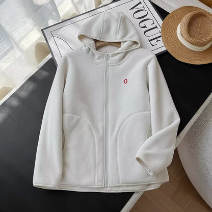 Damen Fleecejacke Warm Kuscheliges Innenfutter Norvielle