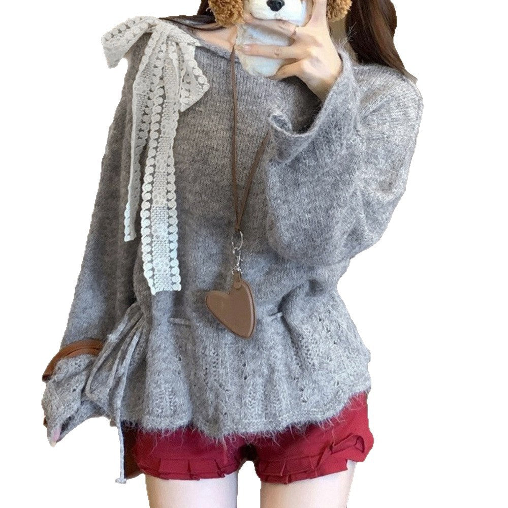 Damen Strickpullover Lässig Norvielle