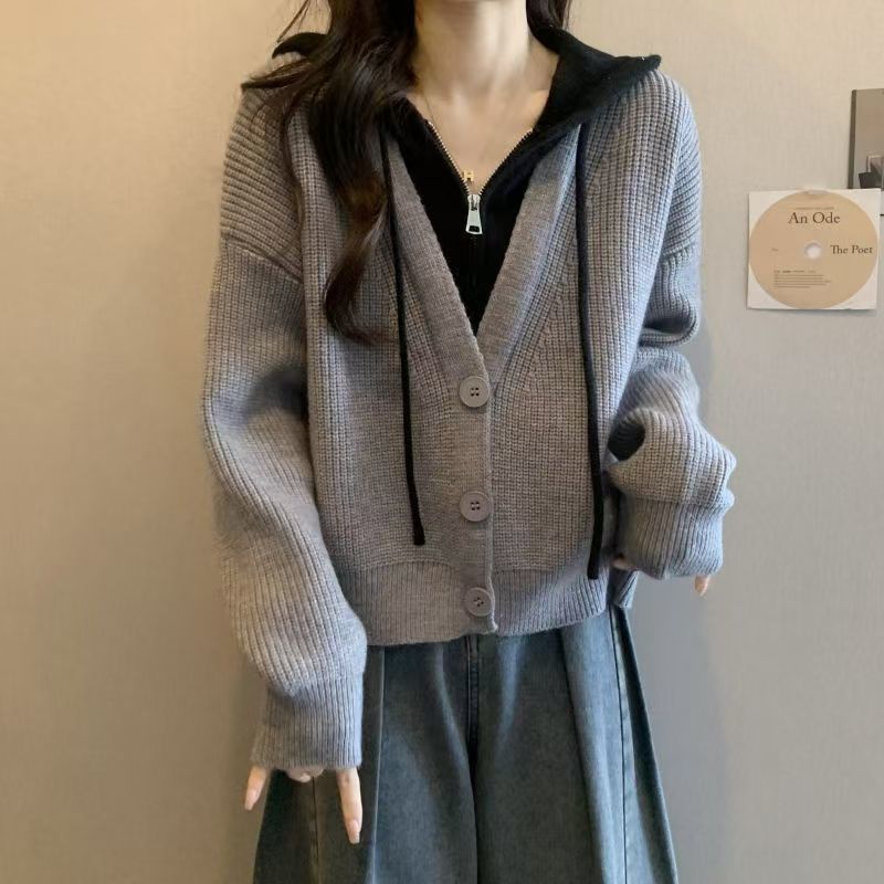 Damen Wickeljacke mit Kapuze Norvielle - Norvielle