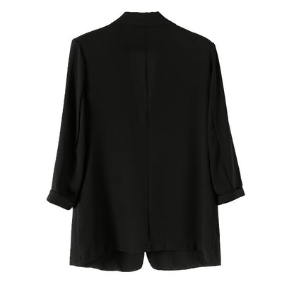 Damen Oversized-Jacke Längsärmelig Norvielle