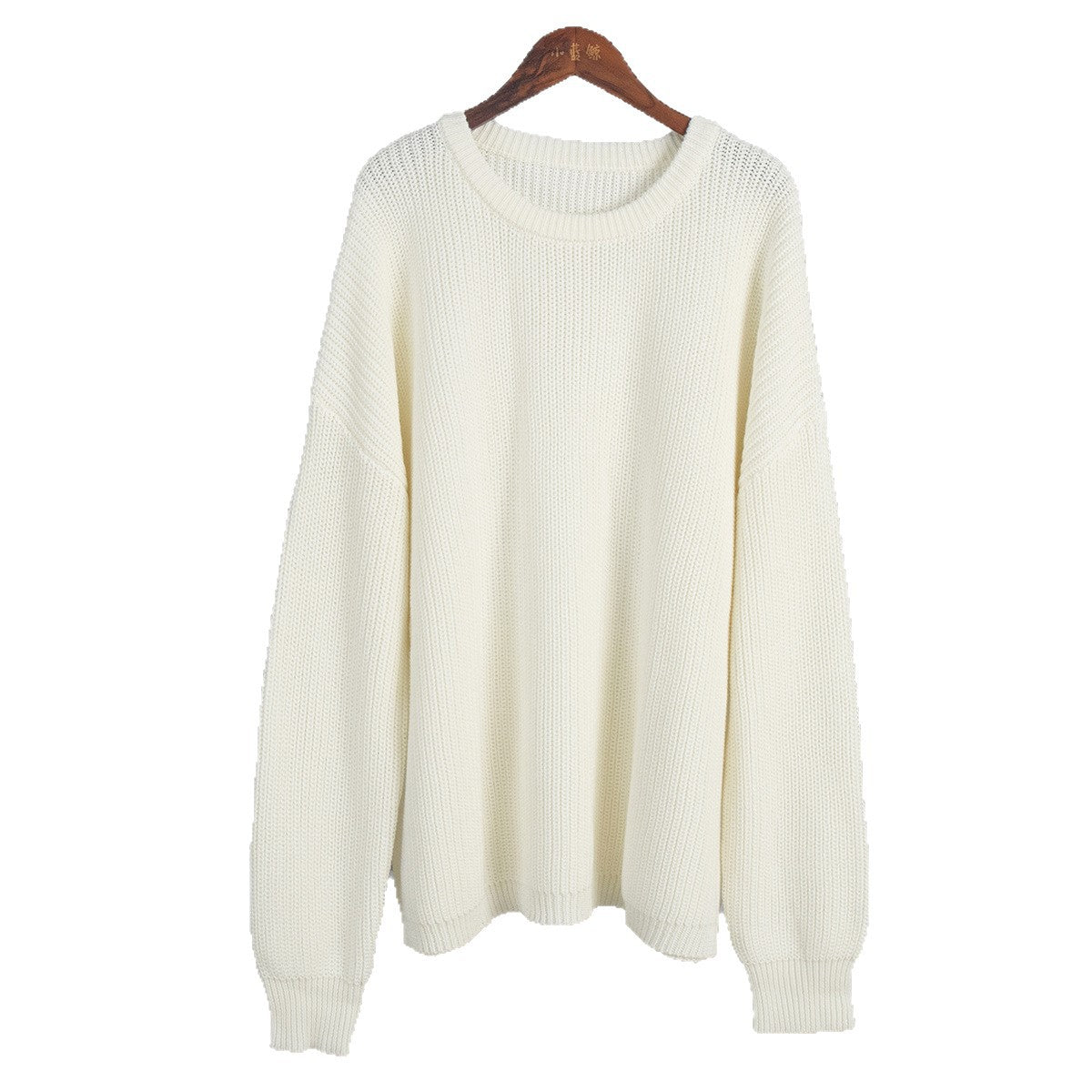 Damen Oversized Strickpullover Lässiger Schnitt
