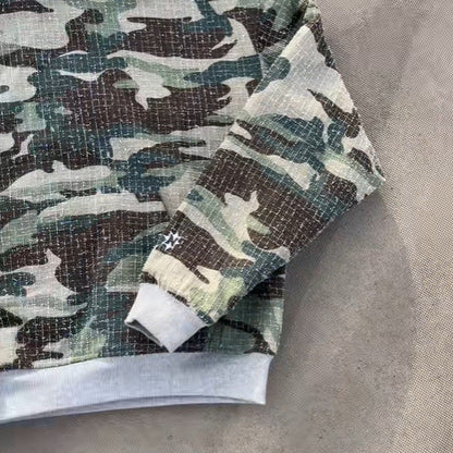 Damen Hoodie Camouflage Futter Norvielle