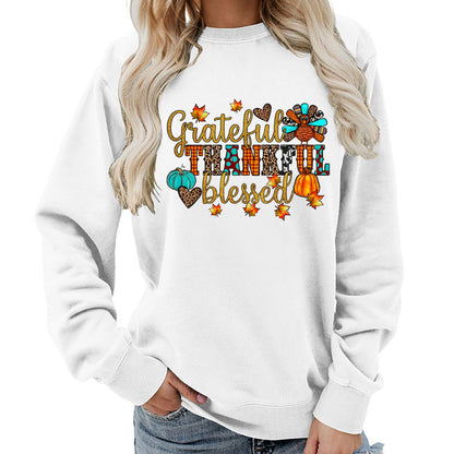 Damen Sweatshirt Herbstliches Motiv Norvielle
