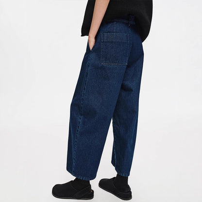 Damen Highwaist Jeans Weit Norvielle