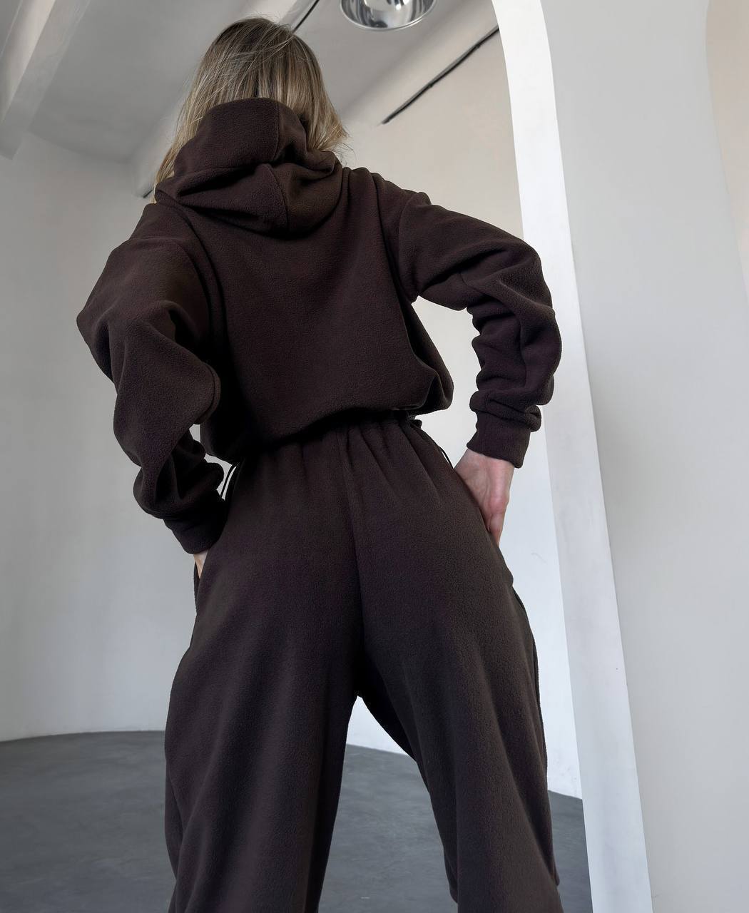 Damen kuscheliger Sweatsuit Norvielle