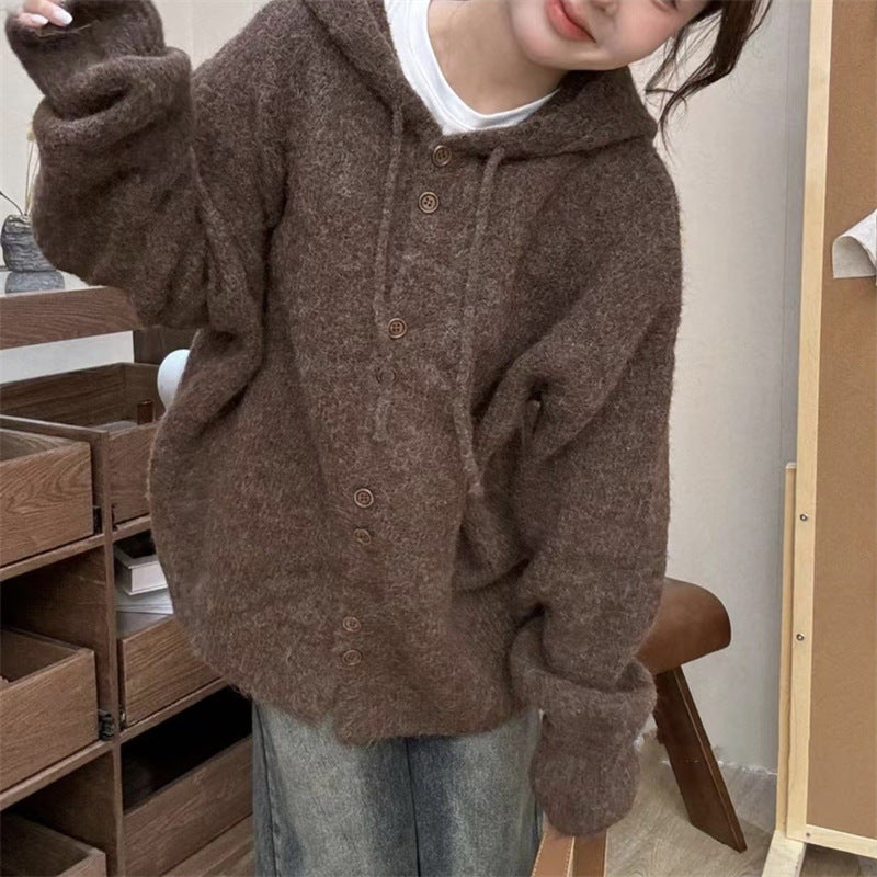 Damen Oversized Strickpullover Kuschelig Norvielle