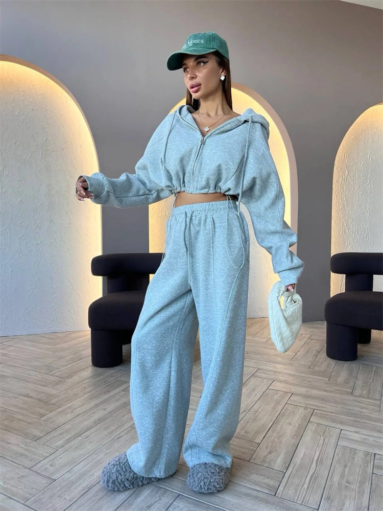 Damen Hoodie Sweatpants Kombi Norvielle