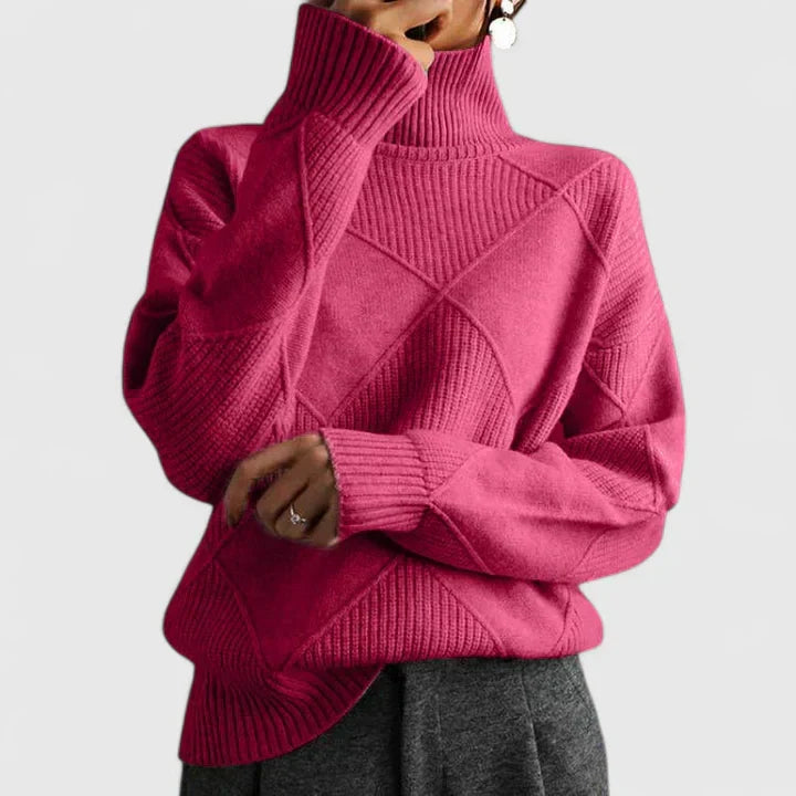 Adryssell Damen Bequemer Pullover