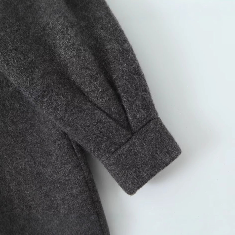 Damen Oversized Strickmantel Großmaßige Strickware Norvielle