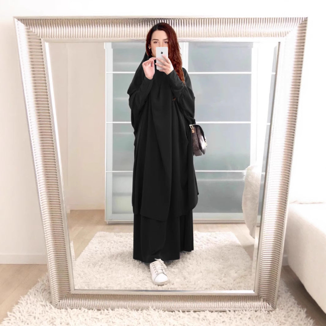Damen Langarmkaftan Elegant Weit Norvielle
