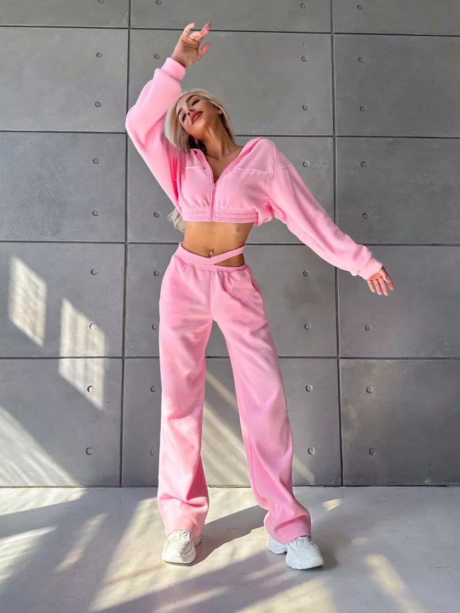 Damen Jogginganzug Sportlich Norvielle
