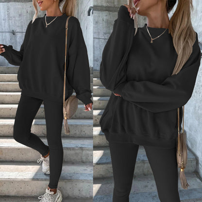 Damen Sweatshirt Leggings Set Norvielle