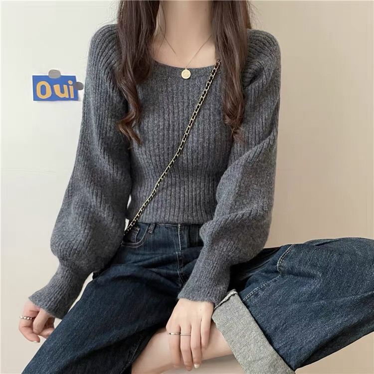 Damen Strickpullover Weitärmlig Norvielle - Norvielle