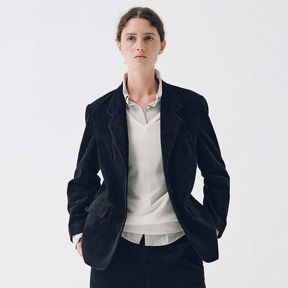 Damen Vintage Sakko Norvielle Elegantes Design