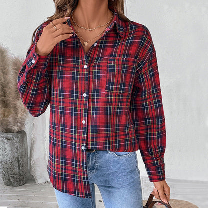 Damen Bluse Lässiger Schnitt Norvielle