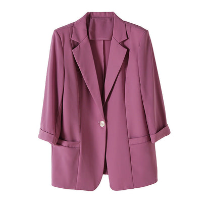 Damen Oversized-Jacke Längsärmelig Norvielle