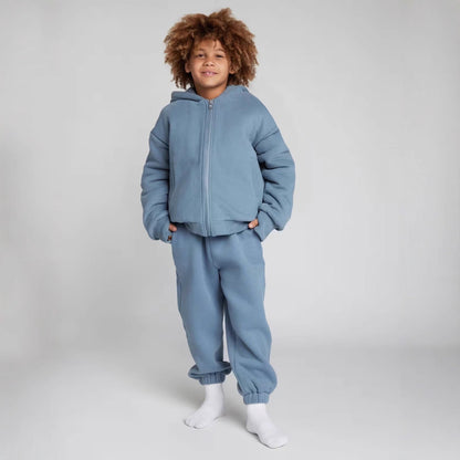 Damen Oversized Kapuzenjacke Norvielle Baumwolle Lässig Schwarz - Norvielle